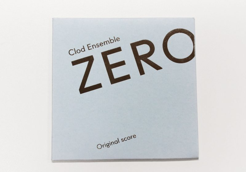 The front cover of the 'Zero' CD.