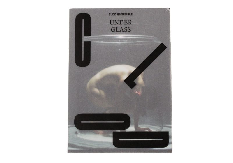 The front cover of the 'Under Glass' booklet.